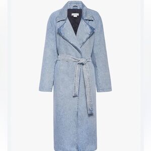 Good American Denim Trench Coat